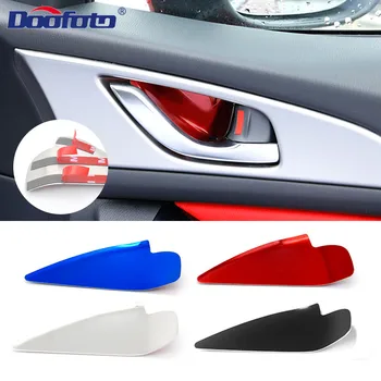 

DOOFOTO Car Accessories Interior Car Handle Bowl Cover Decoration Auto Styling For Mazda CX-3 CX-4 3 6 Axela ATENZA CX-5 CX 5