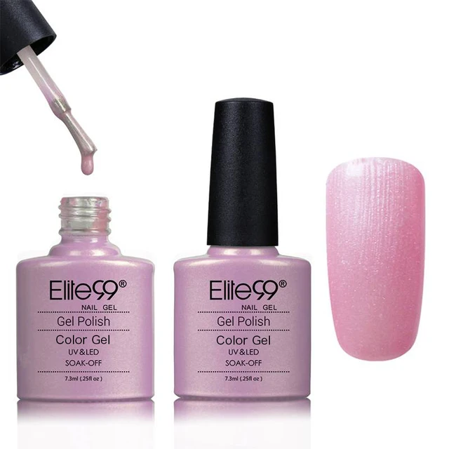 Elite99 UV Gel Nagellack Für Nail art Design Maniküre 7,3 ml Tränken Weg Emaille Gel Polnischen Nude Farbe Nagel gel Polish Lack