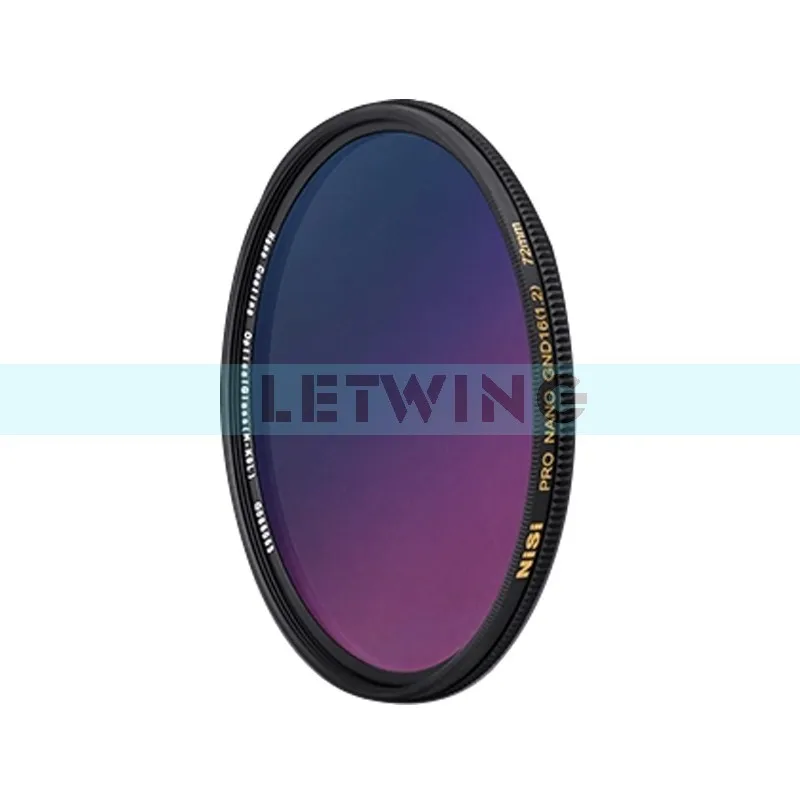High Quality NiSi 82mm GND GC GRAY Filter Ultra thin Optical Glass Nano