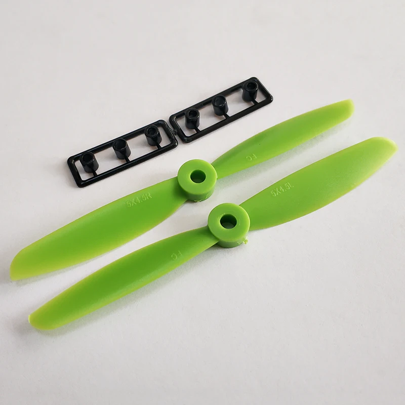 4 шт. 5045 пропеллер 5x4 5 Prop Green Props CW CCW Для RC FPV мультикоптера дрона Запчасти 2