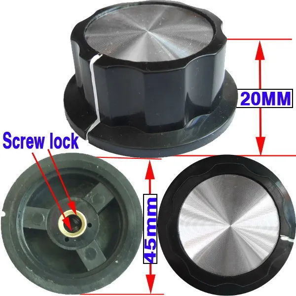 

30PCS X Radio HiFi Volume Knob tune control FOR AMPLIFIER