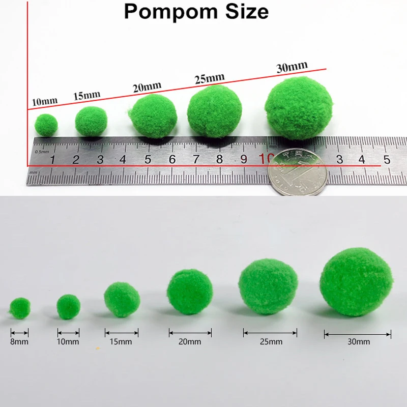 50 шт. круглые Меховые помпоны 30 мм|ball wedding|white pompompom pom balls |