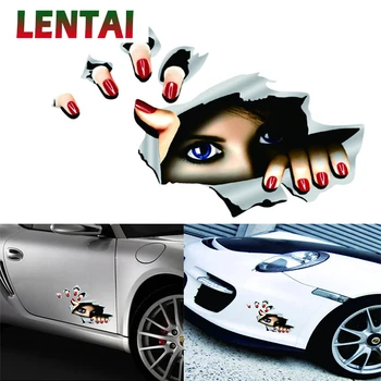 

OVERE 1PC Car 3D Stickers Eyes Styling For For Seat Leon Ibiza Skoda Rapid Fabia Octavia Yeti Audi A3 A4 B8 B6 B7 A6 C5 C6 A5