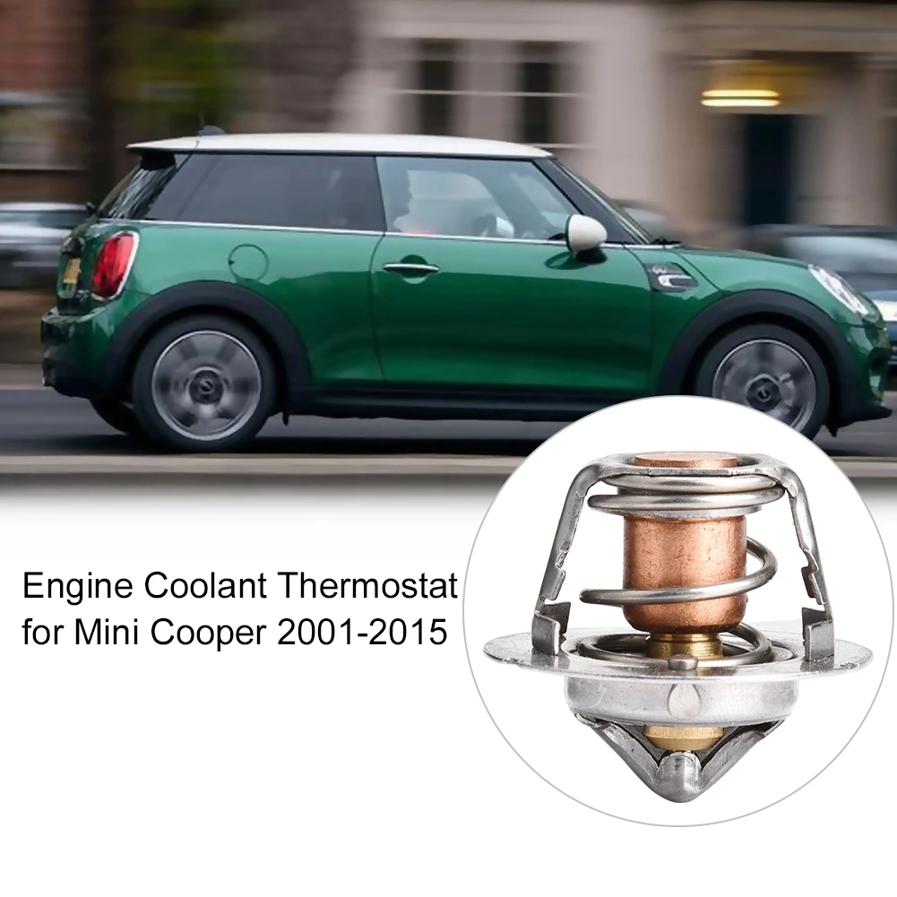 Термостат охлаждающей жидкости двигателя для Mini Cooper 2001 2002 2003 2004 2005 2006 2007 2008 2009 2010 2011 2012 2013- 41026391D
