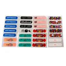 4 шт./лот водостойкая повязка Милая мультяшная повязка для детей 72*19 мм намотка пластырь мультяшная медицинская повязка цвет случайный