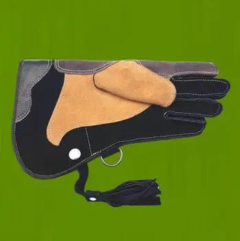 

31cm Extended Length Anti-scratch Eagle Gloves Anti Bite Leave Parrot Gloves For Eagle Training For Eurasian Goshawk Falco