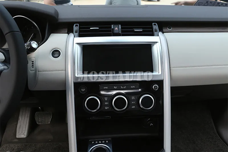 Для Land Rover Discovery 5 L462 внутренняя консоли gps навигационная рамка Крышка- 1 шт