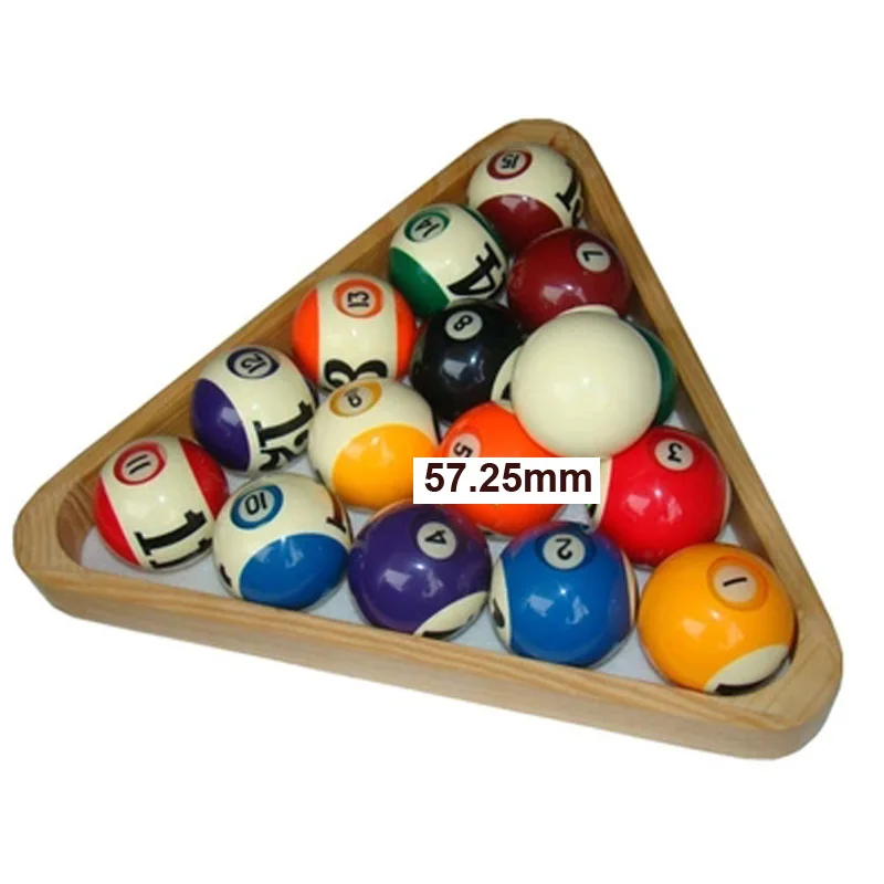 Xmlivet высокое качество 57,2 мм Смола Бильярд бассейн мяч в форме шара полный набор шаров 2 1/4 дюйма девять шаров
