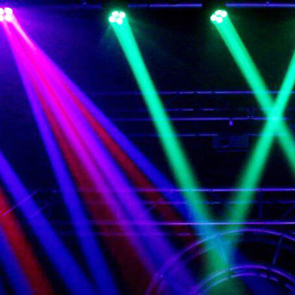 80 Вт вечерние DJ шоу светильник RGBW 4в1 светодиодный луч сценический светильник ing приспособление гибкое управление 14& 16CH для украшения дома фестиваль