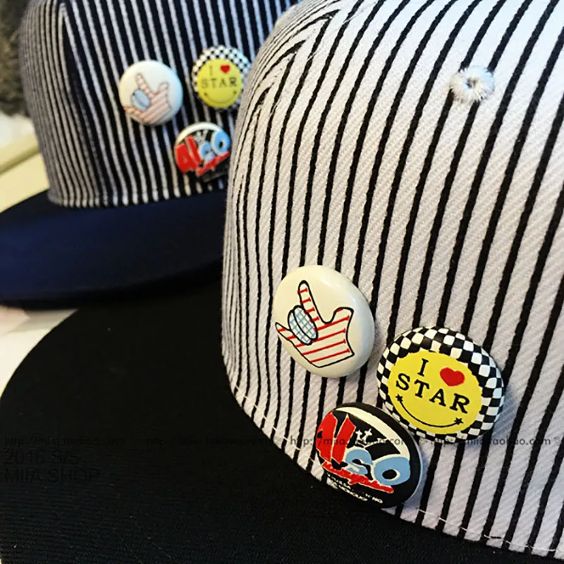 Kid Baseball Cap Stripe Embroidery Outdoor Boy Girl Sport Snapback Children Sunscreen Hat Adjustable Sun Caps Casquette (3)