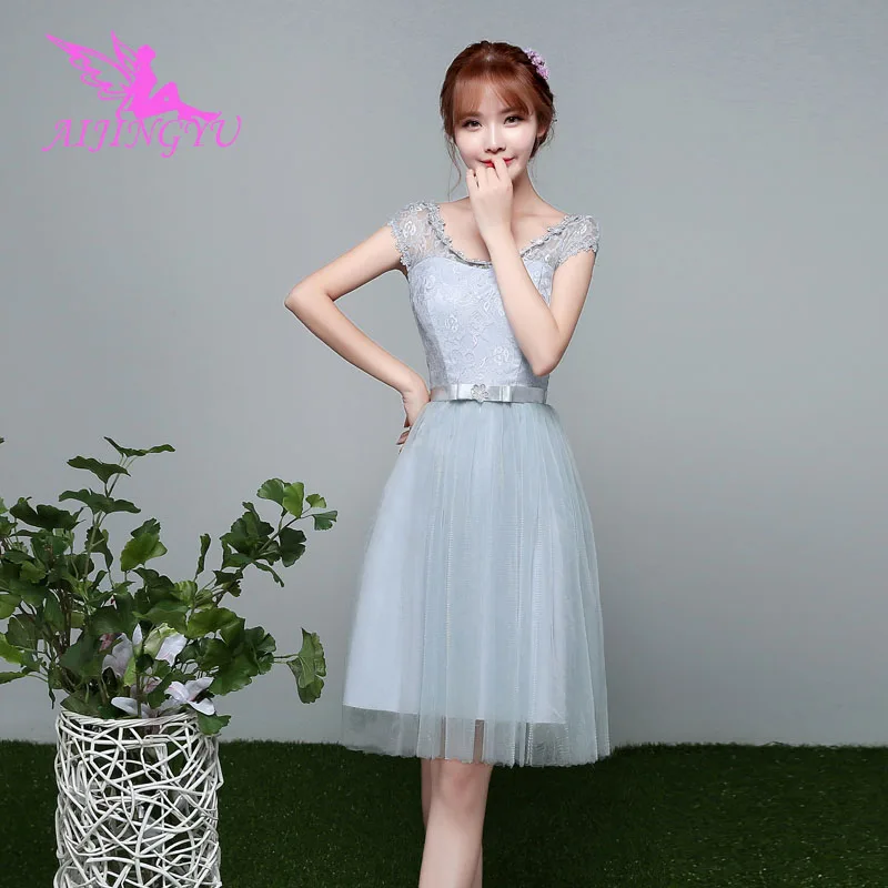

AIJINGYU 2018 girl sexy bridesmaid dress wedding guest formal dresses BN144