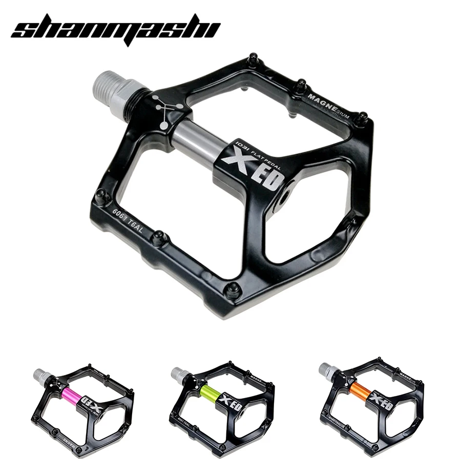 SMA bicycle pedal flat comfort mountain MTB road bike magnesium alloy