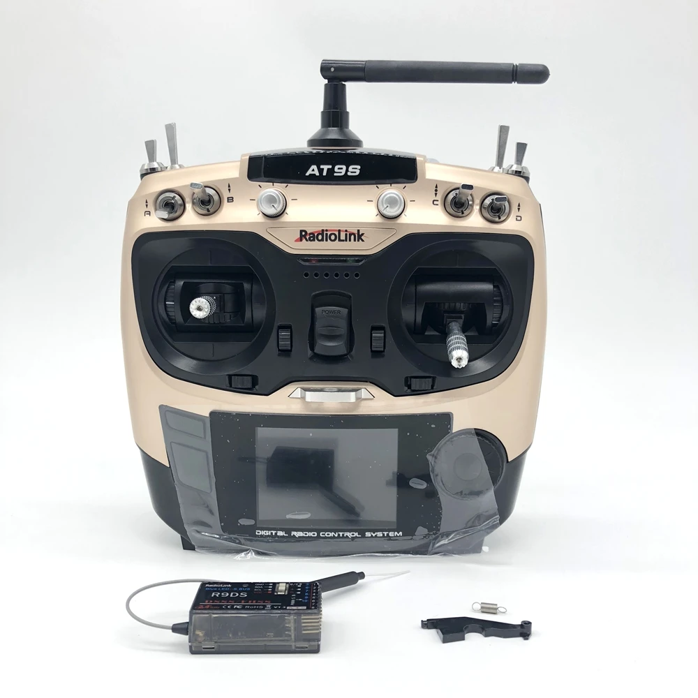 

Radiolink 2.4Ghz AT9S remote controller and receiver for RC Airplanes Freeshipping