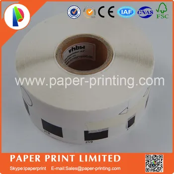 

7 Refill Rolls Compatible DK-11219 Label Diameter 12mm Round 1000Pcs Compatible for Brother Printer QL-570/700/710/720 DK-1219