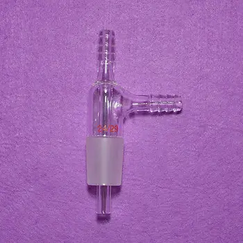 

24/29,Glass Gas Inlet Adapter with Both Hose Connection,Lab Glassware