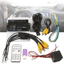 KROAK Universal 360 Degree DC 12V Car SUV DVR Record Panoramic View All Round Rear View Camera System