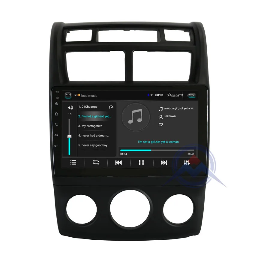 Cheap ZOHANAVI 2.5D Android car radio multimedia player for KIA sportage 2007 2008 2009 2010 2011 audio radio stereo DVD gps 4