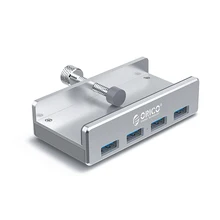 Алюминиевый сплав usb3.0 сплиттер компьютер ноутбук один для четырех U порт конвертер оснастки расширения многоинтерфейсный концентратор MH4PU