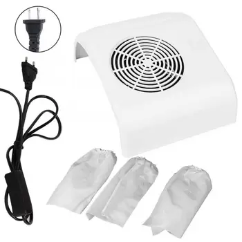 

40W Nail Dust Collector Nail Art Suction Machine Vacuum Cleaner Manicure Tool with 3 Bags Nail Art Suction