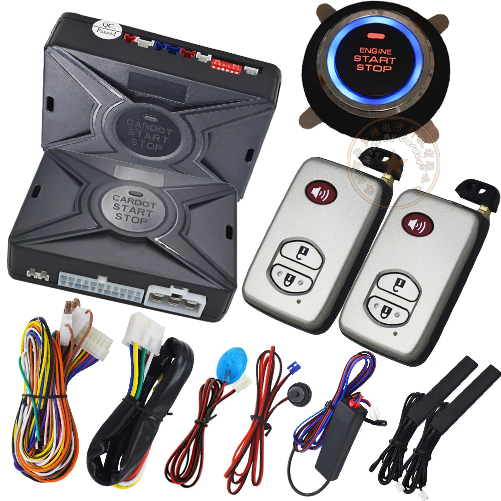 automobile smart car alarm smart key car smart security system passive