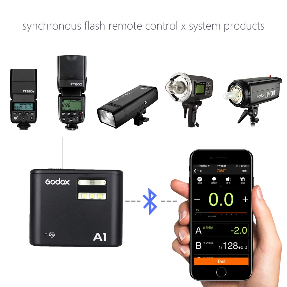 Godox-A1-Smartphone-Flash-System-2-4G-Wireless-Flash-Flash-Trigger-Constant-Led-Light-with-Battery (3)