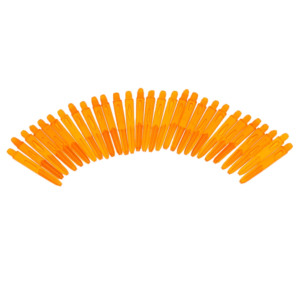 30 Pcs 35mm 2BA Thread Plastic Nylon Soft Tip Darts Stems Shafts Aluminum Dart Shafts Entertainment Accessories
