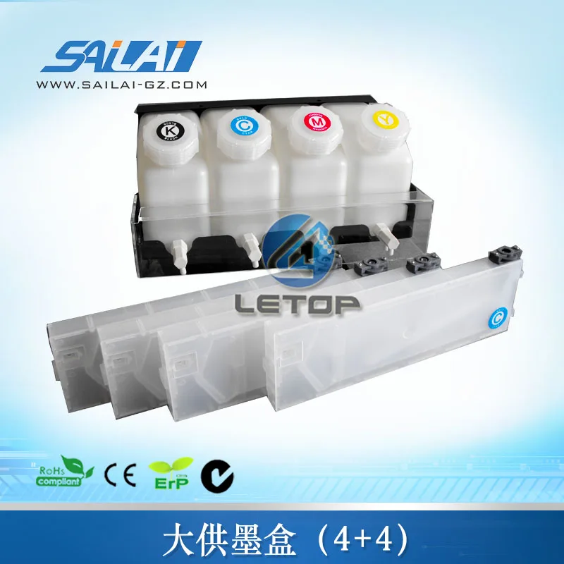 

4 tanks 4 cartridge of ciss continuous ink system for inkjet printer