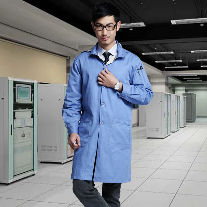 Двойное усиленное пальто с защитой от радиации, Серебряное волокно, одежда для работы с капюшоном SHD004 мужчины и женщины