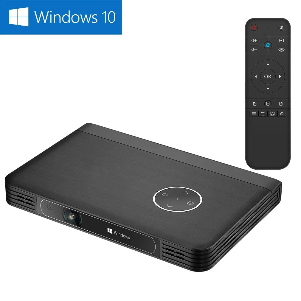 

4K Projector LED HD Screenless Computer Smart Beamer Business Projectors Pocket Portable Office Home Theater Battery
