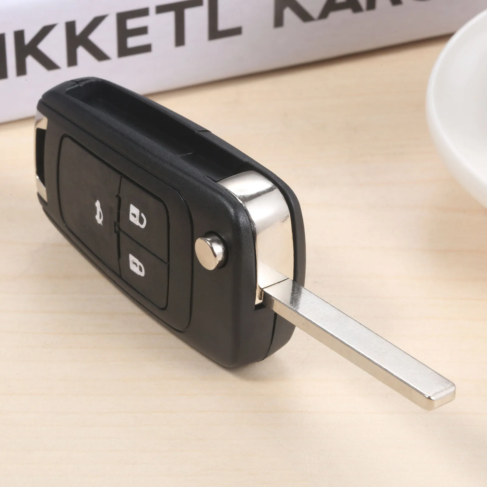 433 Мгц дистанционный ключ Smart Car Key ID46 чип HU100 необработанное лезвие 3 кнопки для Opel