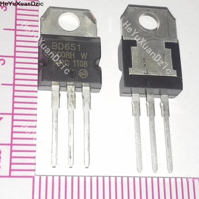 10 шт./лот BD651 NPN 8A 120В транзистор Дарлингтона T0-220 новый оригинальный продукт |