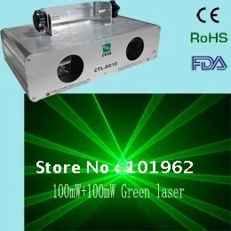 

moving head beam 100mW double green laser light for disco show