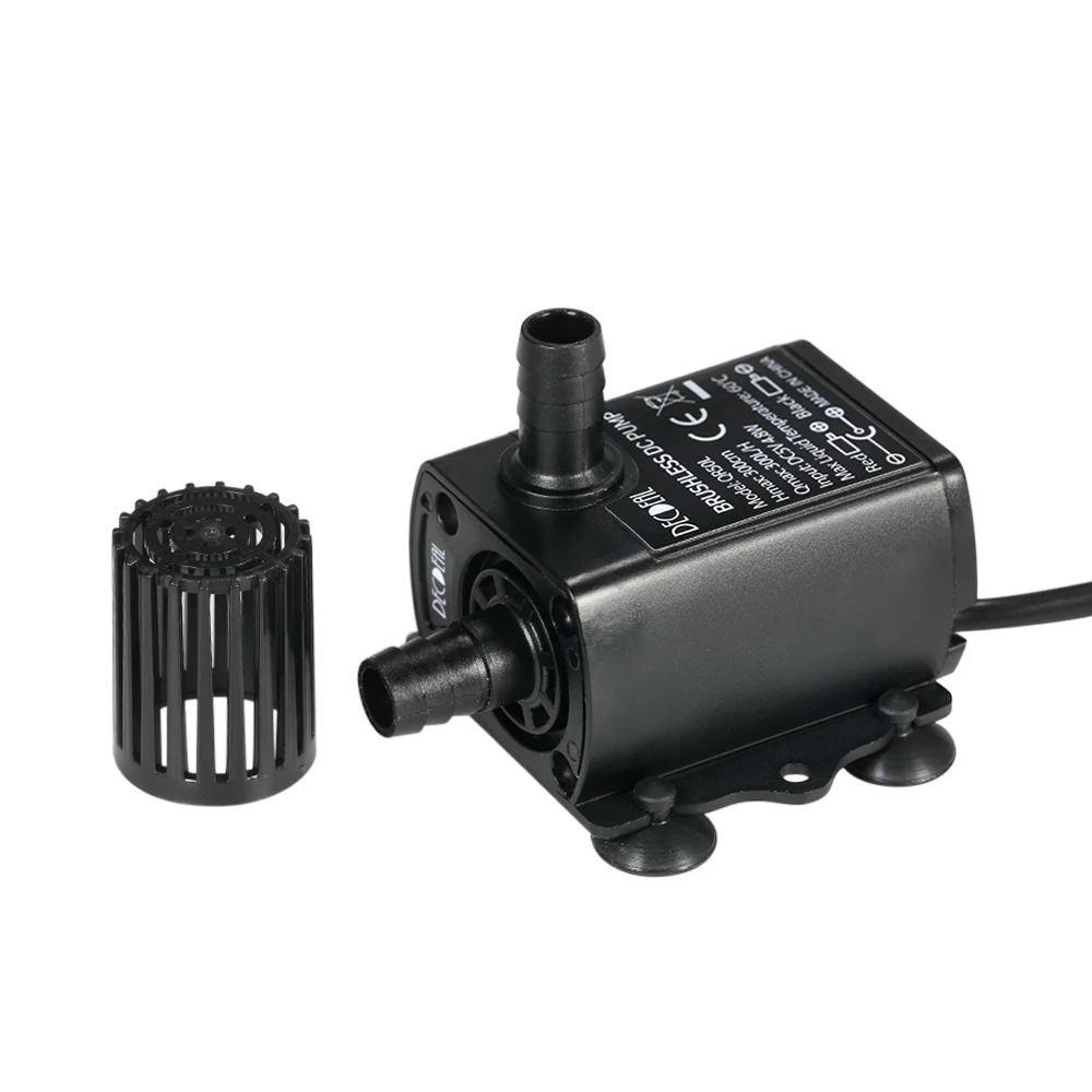 Ультра тихий мини USB DC5V 4 8 W 300L/H Lift Бесщеточный Водяной насос Водонепроницаемый