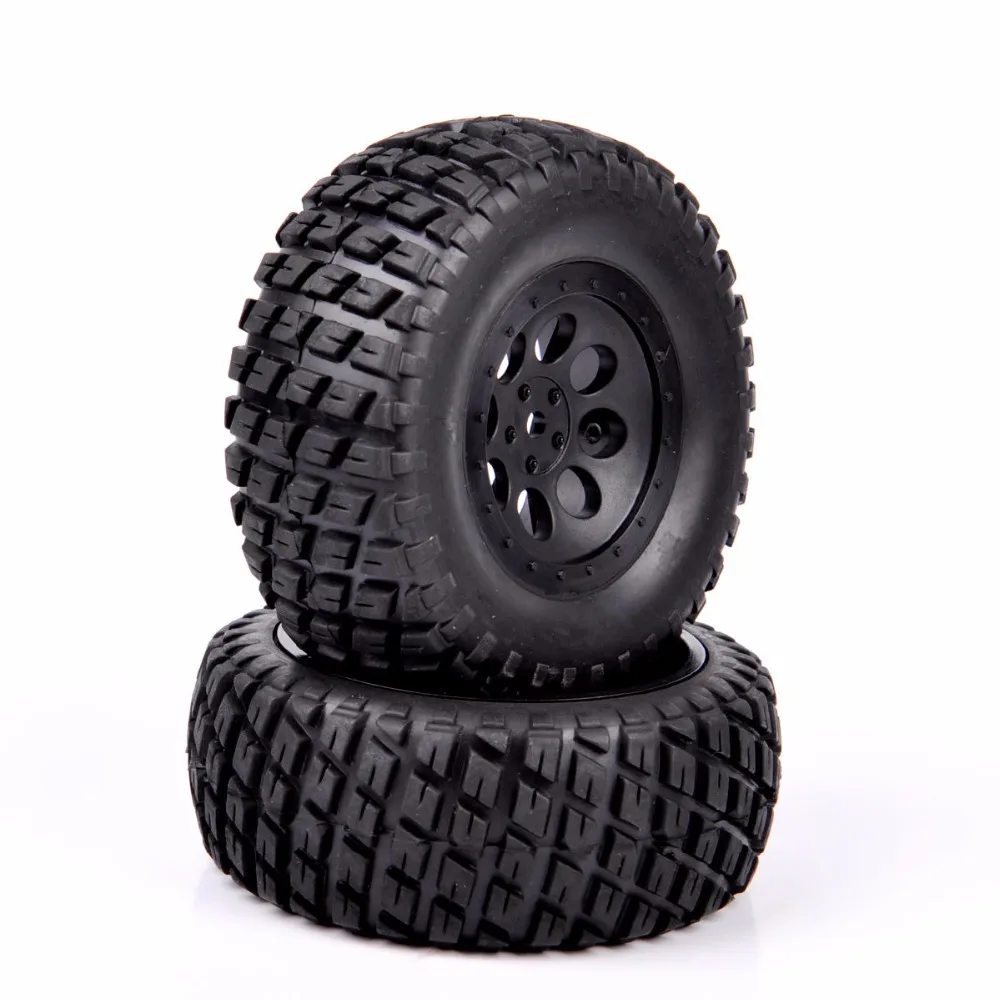 1/10 Scale RC Short Course Truck Tire & Wheel For RC 110 Short Course
