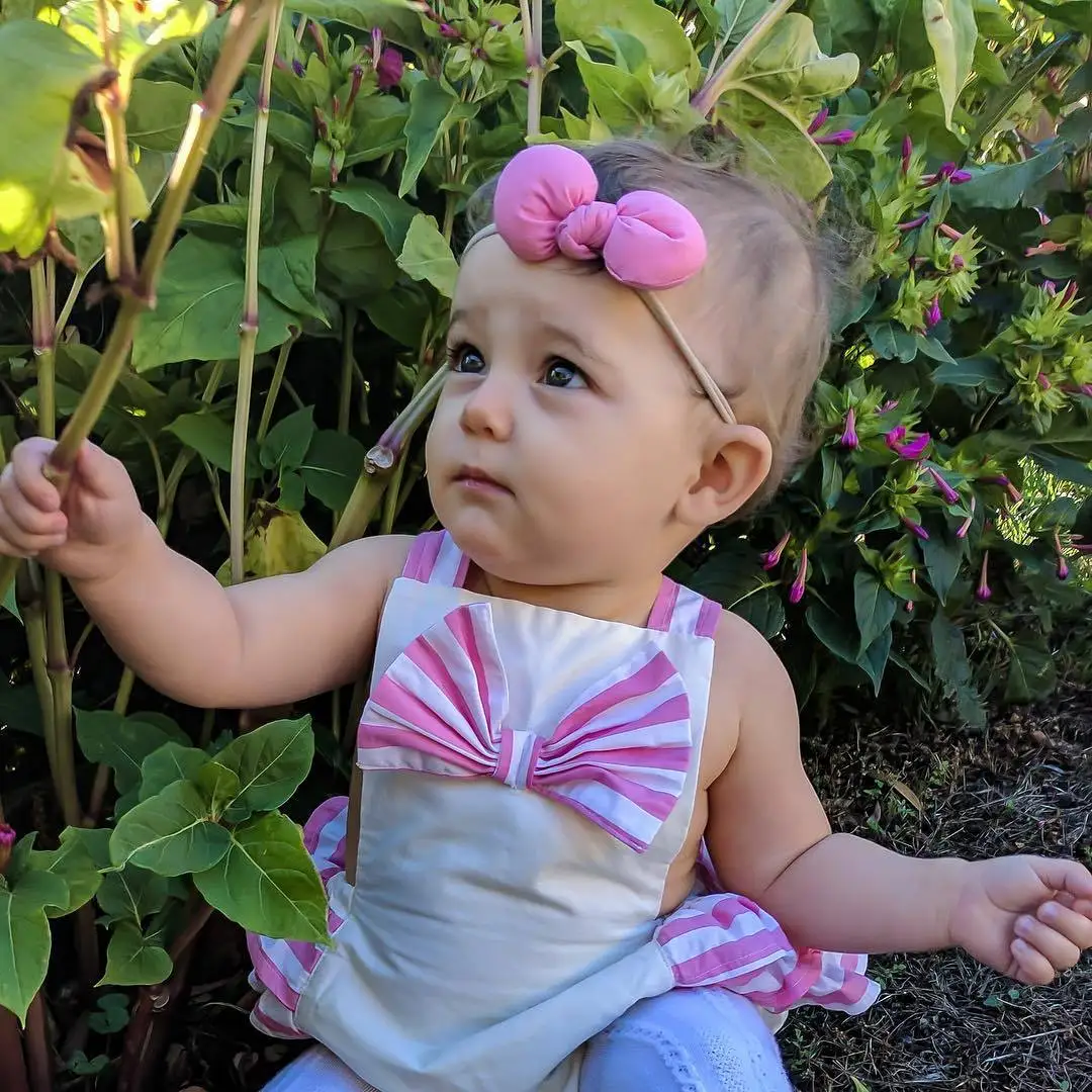 Buy 2018 Summer Newborn Infant Baby Girl Bow Tie
