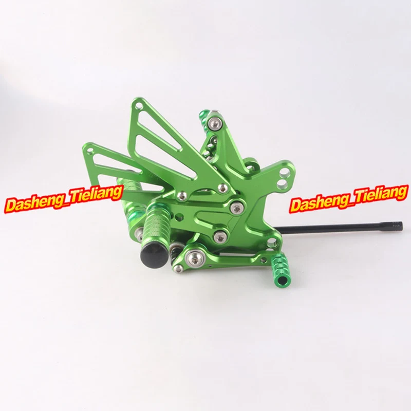 Motorcycle Adjustable Foot Pegs Rear Set Foot Rests Replacement Parts For Kawasaki Ninja ZX10R 2011-2012 High Quality