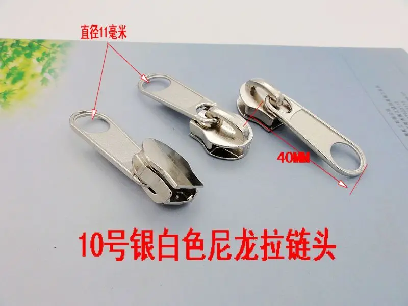 10 1pcs Fix A Nylon Zipper Repair Sliders Rescue kit Required