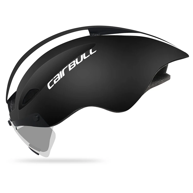CAIRBULL 2 линзы Aero велосипедный шлем для мужчин и женщин дорожный велосипед TT гоночный шлем с магнитными очками 285 г спортивный защитный велосипедный шлем
