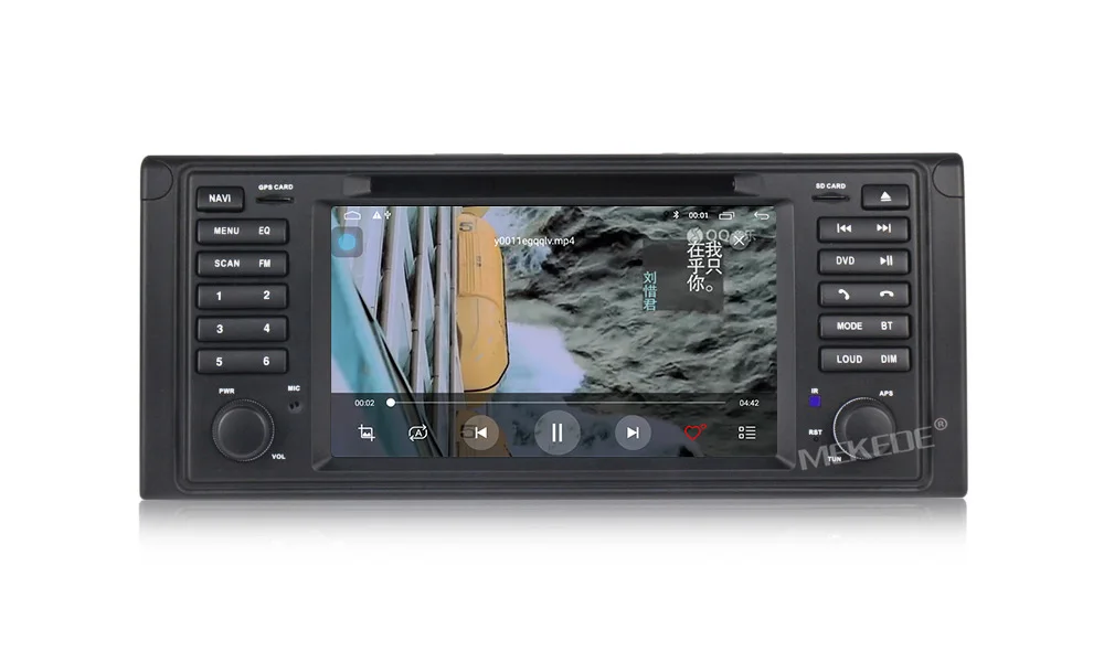 Cheap MEKEDE 2G Android 9.1 1 din Car DVD player for bmw e53 E39 X5 With GPS Bluetooth Radio RDS USB SD Steering wheel control 21