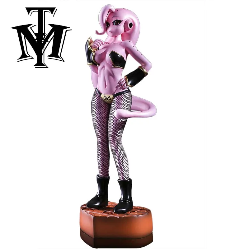 

Anime hot kids Toys 23cm Dragon Ball Buu woman Silk socks Action figure Super Saiyan doll gift Collectible Dragonball with box