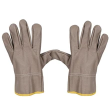 Антистатические Нескользящие водостойкий износостойкий механический сварочный драйвер утолщенные меры безопасности Защитные полностью задние перчатки распродажа