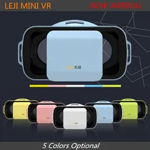 LEJI VR MINI Virtual Reality Glasses Box 3D Video Movie VR Headset Goggles Google Cardboard 3.0 for 4.5/5.0-5.5″ Moblie Phone