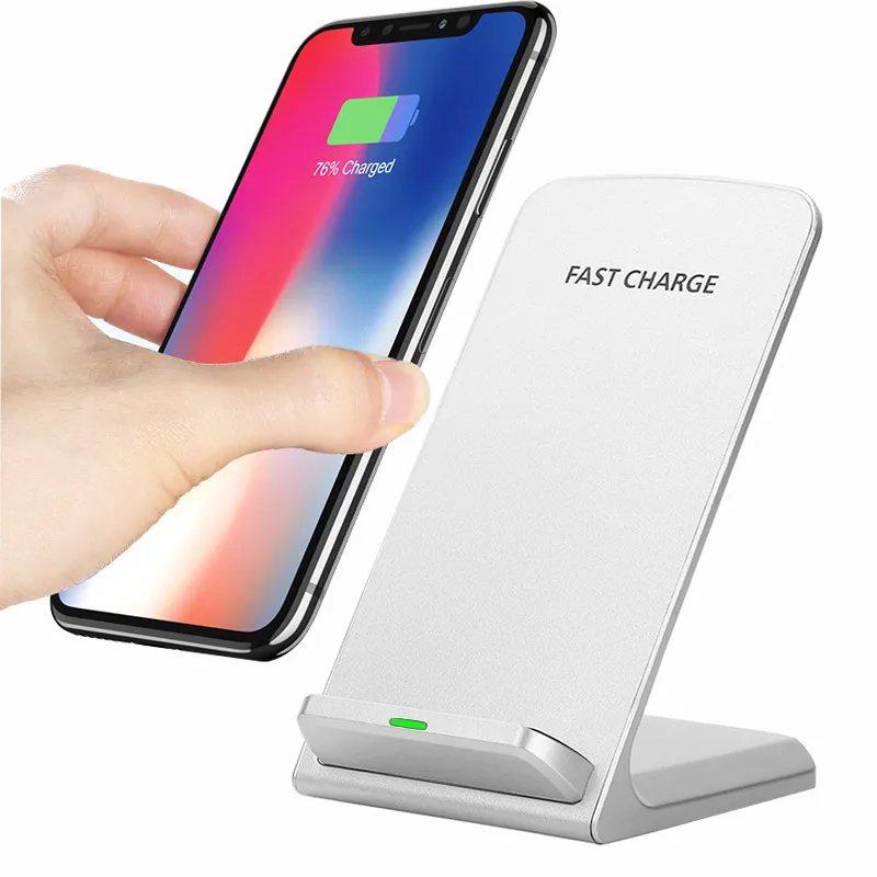 

ATORCH Qi Wireless 10W Fast Charger for iphone X Quick Wireless Charger Charging for Samsung Galaxy S8 S7 S6 Edge Note 8
