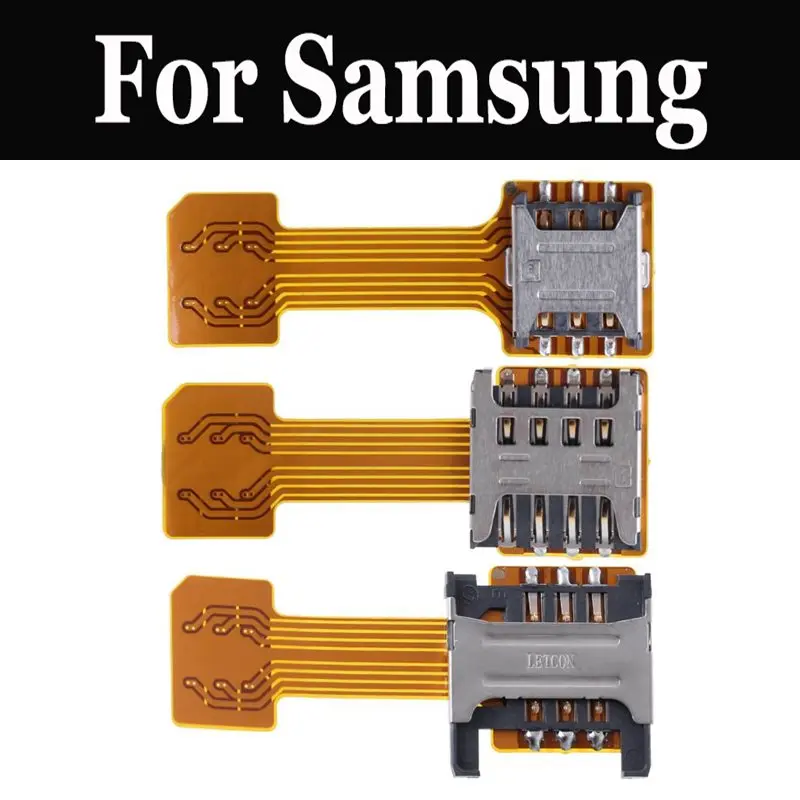 

Micro SIM Card Hybrid Double Dual Micro SD Adapter For Samsung Galaxy Note 7 On5 On7 S7 S7 Active S7 EDGE S8 Active Xcover 4