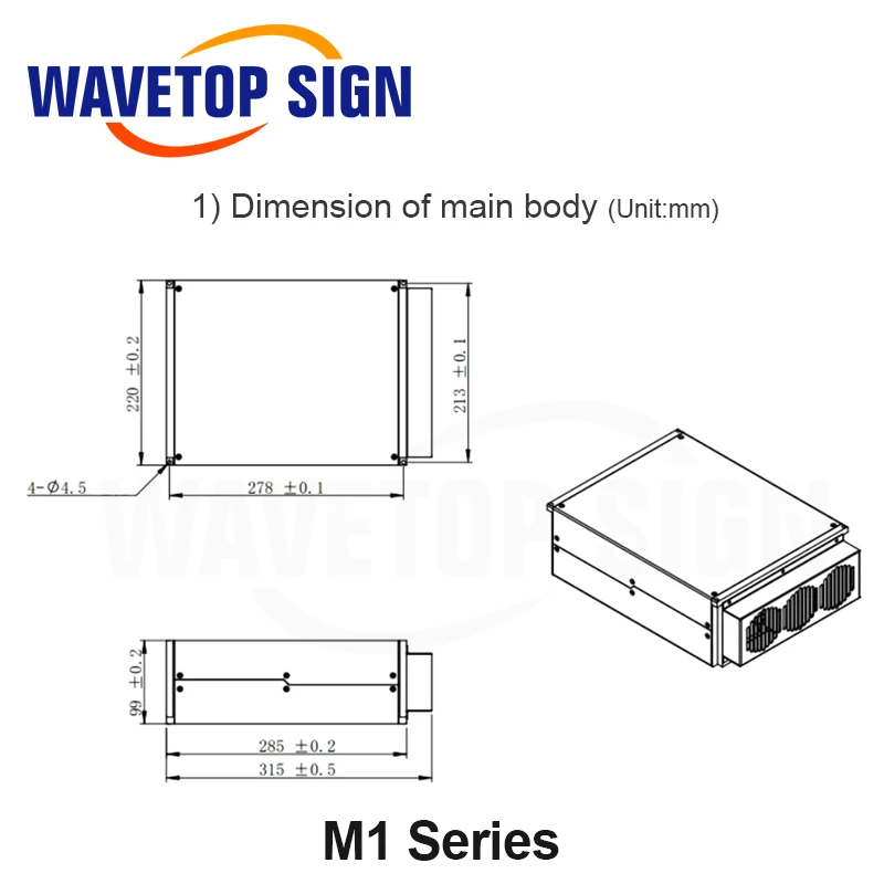 JPT Fiber Laser Source M1 Series MOPA Pulse Width 20W 30W Air Cooling use for Fiber Laser Marking Machine