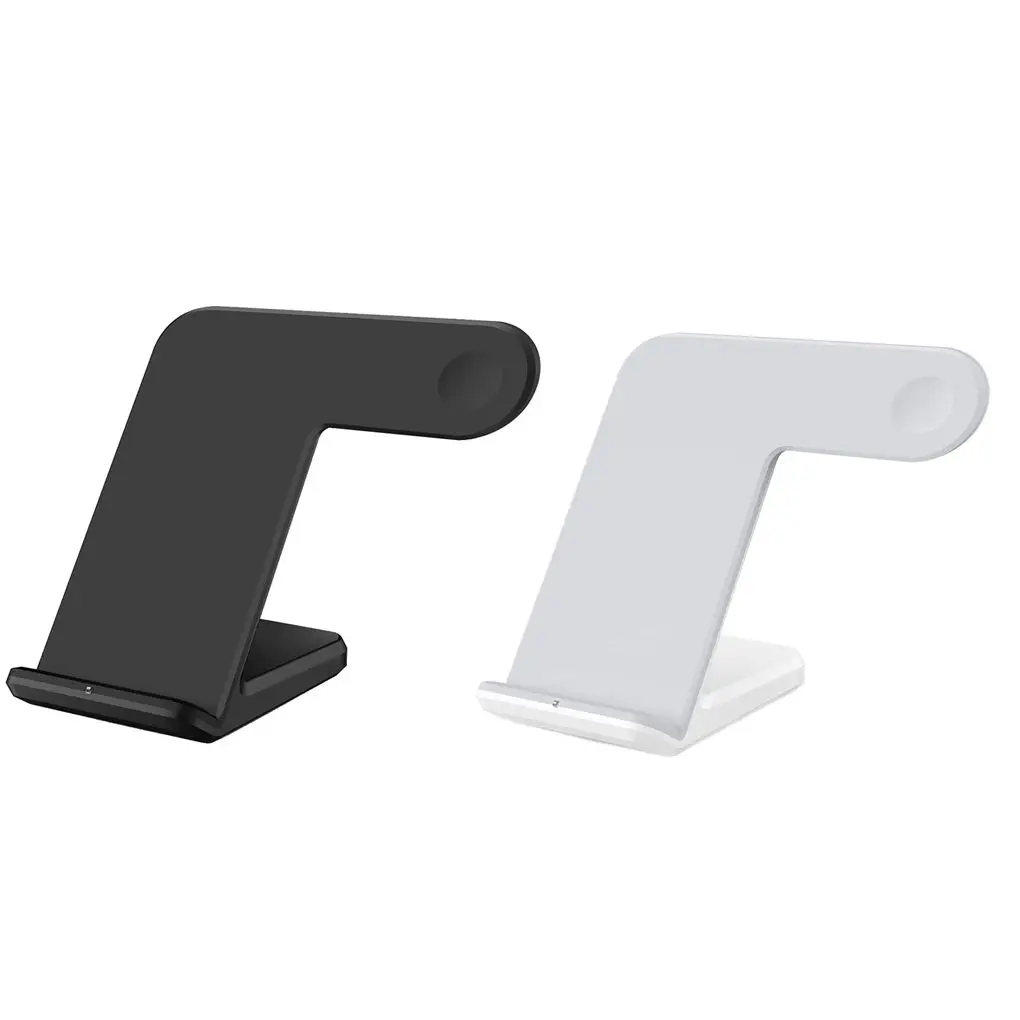 

HOT SALE F11 Qi Wireless Charger 2 in 1 Fast Wireless Charger Vertical Bracket Stand Dock Replacement for iPhone Mobile Watch