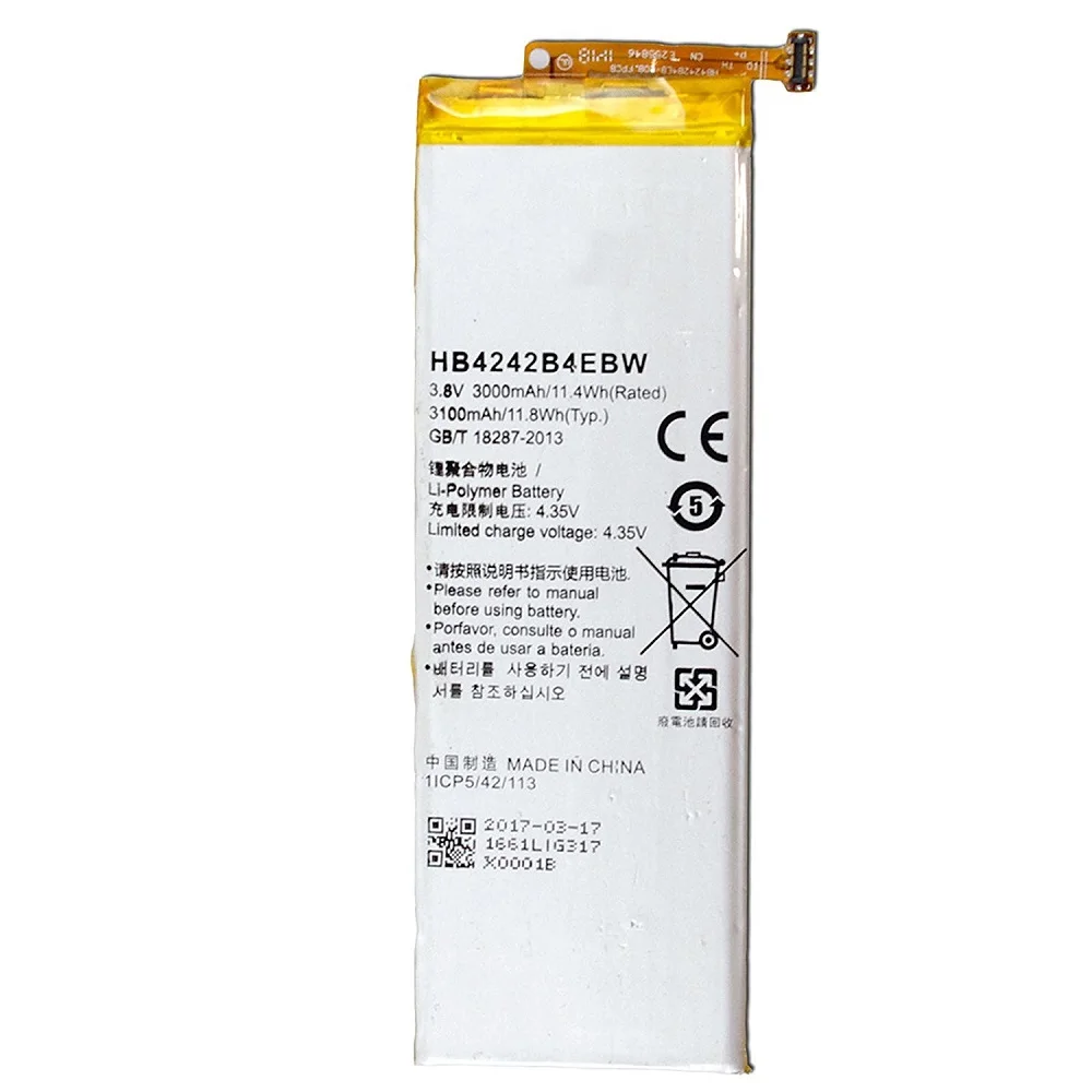 3000 мАч 3 8 в HB4242B4EBW внутренний аккумулятор для Huawei Honor 6 H60 L01 L02 L11 L10|300 mah battery|battery 300