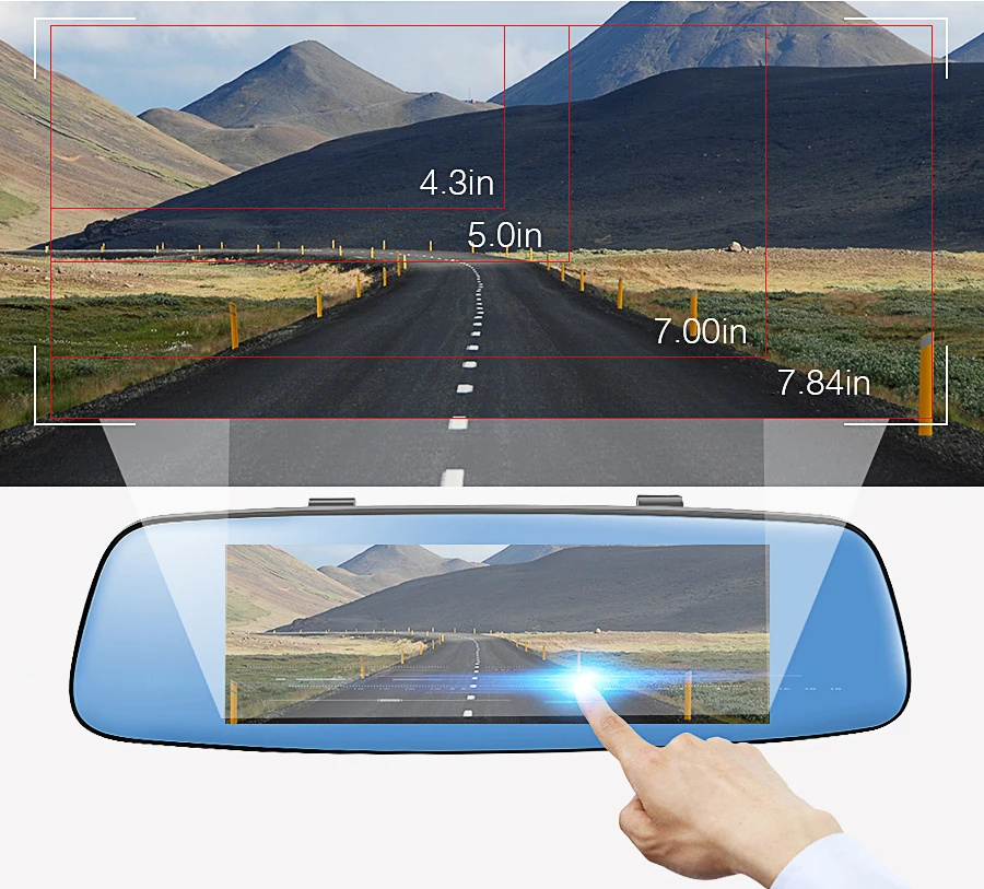 Jiluxing D04S 7,8" 4 г Wi Fi зеркало заднего вида камеры gps навигации Автомобильный dvr ADAS Android 5,1 регистратор на приборной панели blouetooth видео регистраторы