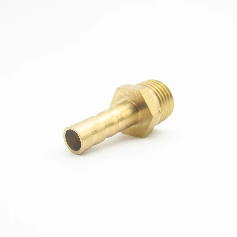 Фитинг для шлангов 4 мм 6 8 10 12 14 x 1/4 &quotBSP Мужская резьба латунный фитинг колючей