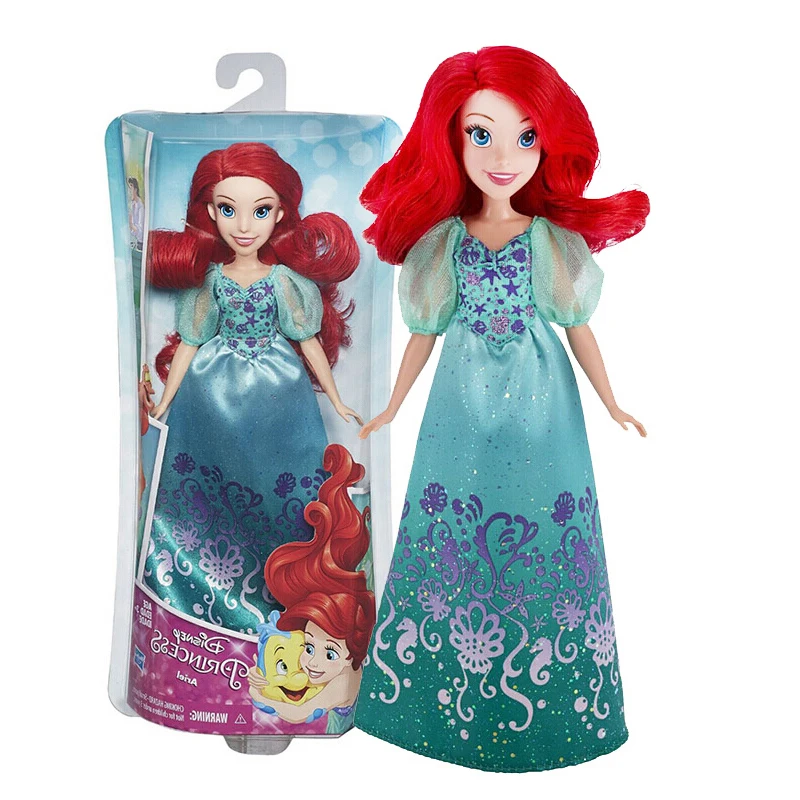 

Genuine 30cm Princess Ariel Doll Action Figure Classic Anime girl Toy Christmas Gift